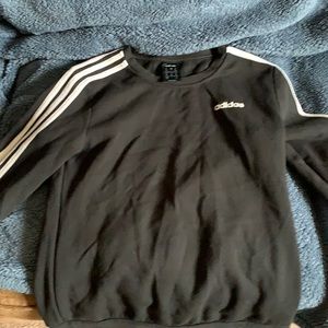 Adidas black sweatshirt small